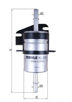 Filtru combustibil KNECHT KL238