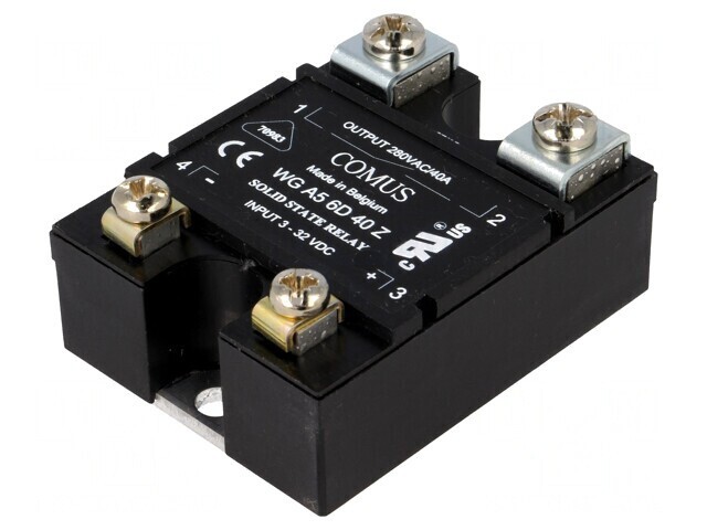 Releu Semiconductor 40A 1-fazat 3-32VDC 24-280VAC