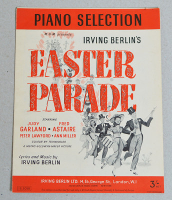 &amp;quot;Faster Parade&amp;quot; Piano Selection partitura foto