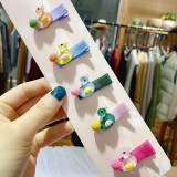 Set de 5 clame colorate pentru par - Ratuste, Superbaby