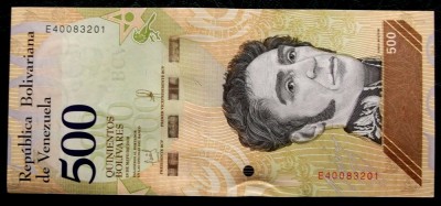 Venezuela 500 Bolivares Soberano 18 mai 2018 UNC - necirculata ** foto