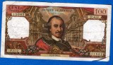 (5) BANCNOTA FRANTA - 100 FRANCS 1969 (05.06.1969), PORTRET PIERRE CORNEILLE