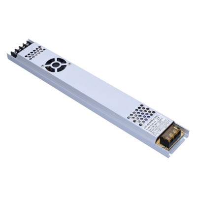 Sursa de alimentare metalica slim, tensiune iesire 24 V, 16.7 A, 400 W, elSales ELS-SRS2416, carcasa metalica, foto