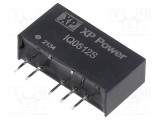 Convertor DC/DC 1W 5V la 12V/-12V SIP - XP POWER