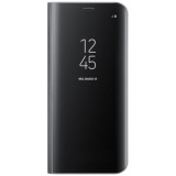 Husa Flip Stand Clear View pentru OPPO RENO 3 PRO, Negru, Mobile Tuning