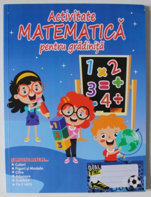 ACTIVITATE MATEMATICA PENTRU GRADINITA , ANII &amp;#039;2000 foto