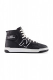 Cumpara ieftin New Balance sneakers din piele BB480COB culoarea negru