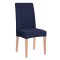 Husa universala pentru scaun, marime universala, poliester si spandex, 45 x 60 cm, bleumarin Household NewTrend