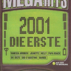 Casetă audio Megahits 2001 Die Erste Vol 1, originală