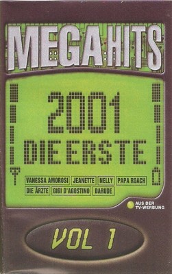 Casetă audio Megahits 2001 Die Erste Vol 1, originală foto