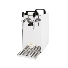 Zapfanlage - Kontakt 40 Bierzapfanlage 2-leitig Trockenk&uuml;hler, Durchlaufk&uuml;hler 50 Liter/h, Green Line