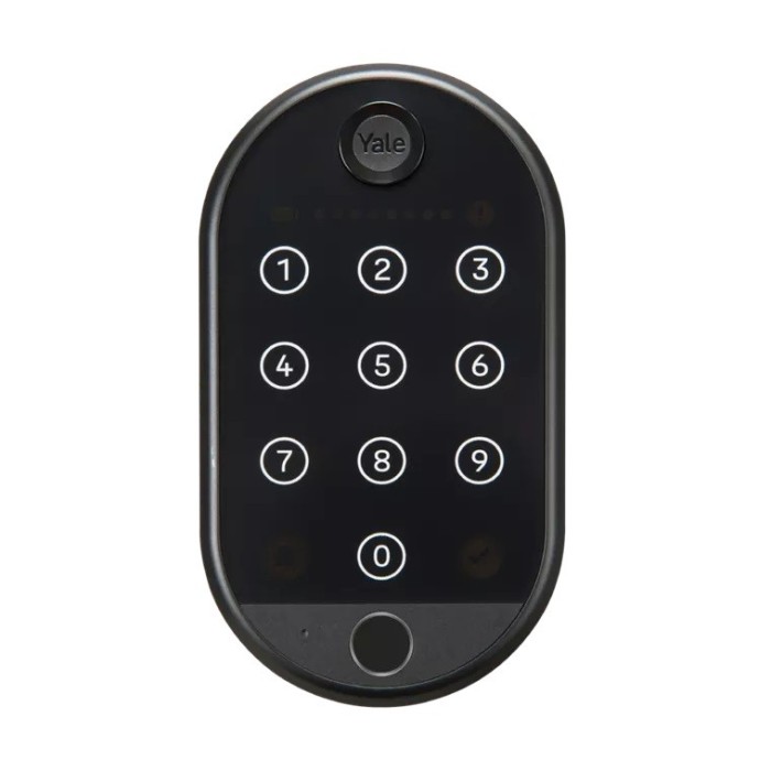 Tastatura inteligenta Yale Linus, Amprenta, Acces PIN, Bluetooth, Pana la 10 utilizatori SmartElectro IntelligentHouse