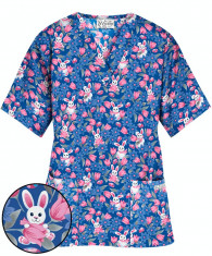 Bluza medicala &amp;amp;#8222;Easter Delight&amp;amp;#8221; (H400EDE) foto