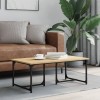 VidaXL Măsuță de cafea, stejar sonoma, 90x50x35 cm, lemn compozit 835400