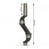 Vibrochen Compresor Aer 2 Cilindri 55mm Barracuda B-AC0129 - Arbore Cotit Pompa Compresor