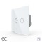 Intrerupator Dublu Cap Scara / Cruce cu Touch LIVOLO din Sticla - Protocol ZigBee EC SmartElectro IntelligentHouse