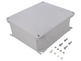Carcasă Universală cu Lame de Fixare, 217x253x93 mm