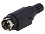 Mufă Alimentare DC Tată 3 Pin 6,5mm