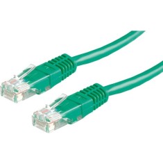 PATCH CORD UTP GEMBIRD Cat5e, cupru-aluminiu, 2 m, verde, AWG26, &quot;PP12-2M/G&quot; (timbru verde 0.08 lei)