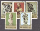 Fujeira 1972 Sculptures Mi.846-850 used AE.153, Stampilat