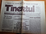 Ziarul tineretul moldovei 19 octombrie 1996-ziar din republica moldova