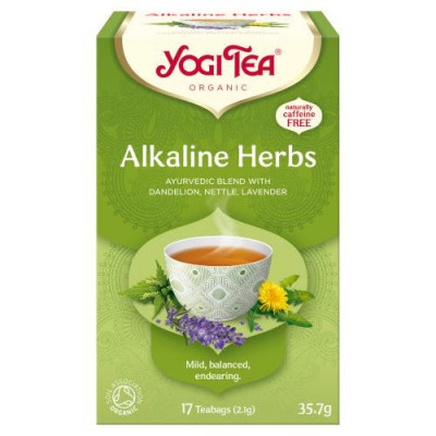 Yogi organic-ceai eco din plante alcaline 17dz foto
