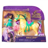 UNICORN ACADEMY SET UNICORN LEAF SI PAPUSA AVA, Spin Master