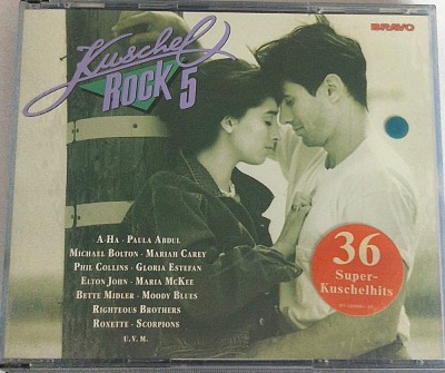 Various &amp;lrm;&amp;ndash; Kuschelrock 5 NM / NM dublu cd pop rock Columbia Germania 1991 foto