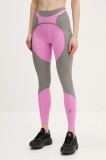 adidas by Stella McCartney leggins de antrenament Two-Tone culoarea violet, modelator, JI5247