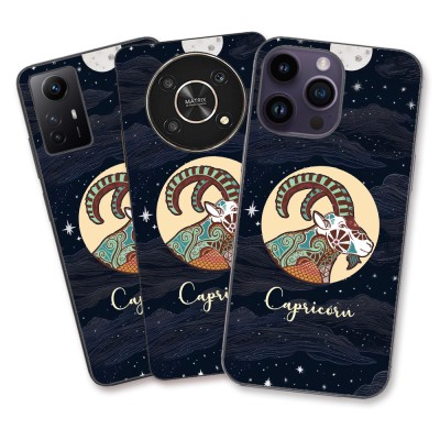 Husa Apple iPhone 12 Pro Max Silicon Gel Tpu Model Horoscop Capricorn foto