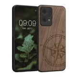 Husa Kwmobile pentru OnePlus Nord CE 2 Lite 5G, Lemn, Maro, 58763.01