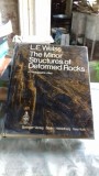 THE MINOR STRUCTURES OF DEFORMED ROCKS - L.E. WEISS (STRUCTURA MINERALA A ROCILOR DEFORMATE)