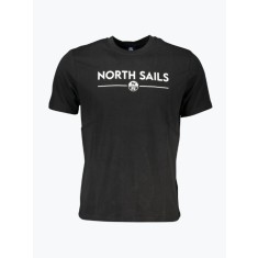 Tricou barbati din bumbac cu croiala Regular fit si imprimeu cu logo negru, S