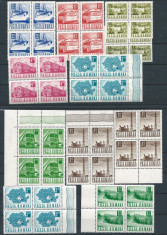 1967 Romania,LP 662-Uzuale-Lot timbre in bloc de 4-MNH foto