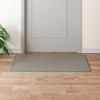 VidaXL Covor traversă cu aspect sisal, argintiu, 50x100 cm 355794