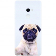 Husa silicon pentru Xiaomi Mi Mix 2, Simple Pug Selfie