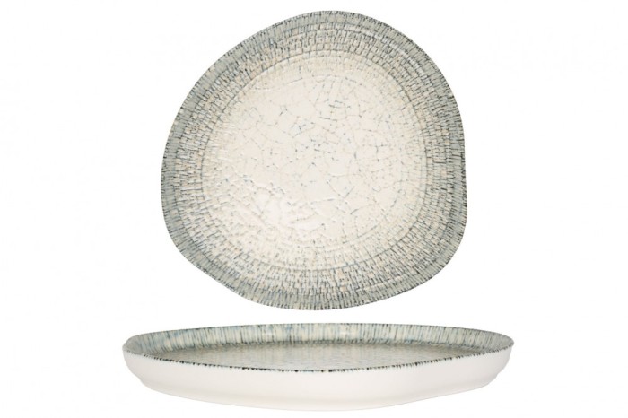 Rinart Farfurie pentru cină - Olmeca - Porţelan - 26 cm - set de 6