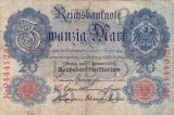 GERMANIA 20 marci 1914 VF!!!
