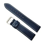 Cumpara ieftin Curea de ceas culoare Bleumarin din piele naturala 20mm WZ5206, Time Veranda
