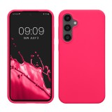 Husa Kwmobile pentru Samsung Galaxy S23 FE, Roz, Silicon, KWM000021KZ003C, Carcasa