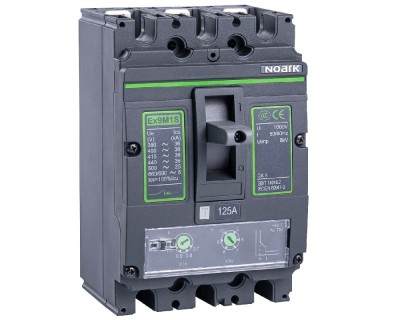 Intreruptor MCCB 3P Ex9M1S tip usol 100A 36kA Noark 111799 foto