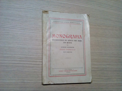 MONOGRAFIA INTERNATULUI DE BAIETI ORT.-ROM. DIN BEIUS - Moise Popoviciu -1932 foto