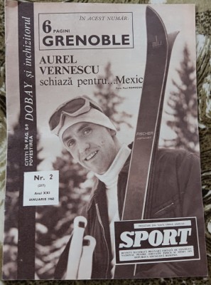 myh 110 - Revista SPORT - nr 2/ianuarie 1968 foto
