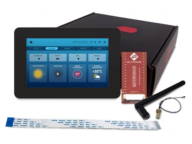 Afişaj TFT 5 inch 800x480 8MBRAM, 16MbFLASH 540cd/m2 cu ESP32