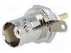 Conector BNC, {{Impedan&amp;#355;a de unda}}, mama, {{Placare contact}}, {{Producator}} -