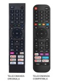 Telecomanda inlocuitoare TV Hisense ERF3B80H compatibila cod ER1169-N /MFY1159 (423-2), Oem
