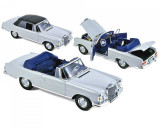 Macheta auto MERCEDES BENZ 280 SE CABRIO (1968) 1:18 gri Norev