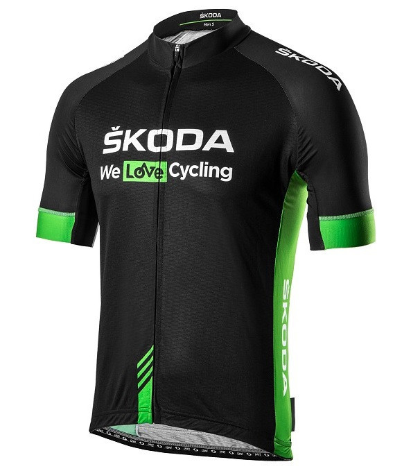 Tricou Barbati Oe Skoda We Love Cycling WLC Verde / Negru Marime M 000084610AM