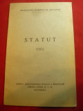 Statut -Societatea Romana de Urologie 1933 , 20 pag