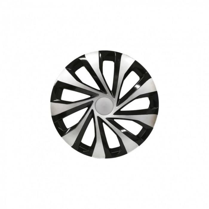 Set capace roti negru + argintiu 502 15&Prime;